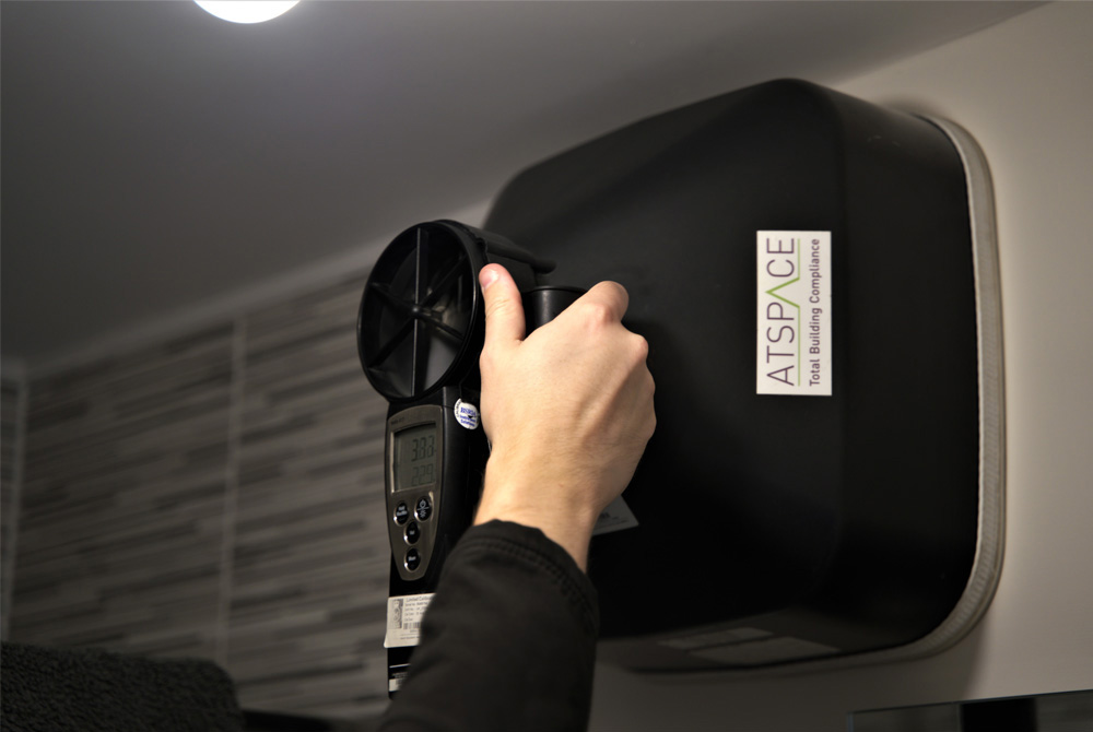 What is Ventilation Flow Rate System 1 (intermittent Extractors) Part F