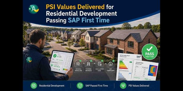 PSI Values Delivered for Residential Development Passing SAP First Time