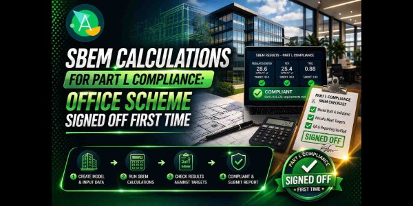 SBEM Calculations for Part L Compliance: Office Scheme Signed Off First Time