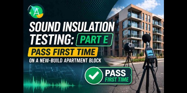 Sound Insulation Testing: Part E Pass First Time on a New-Build Apartment Block