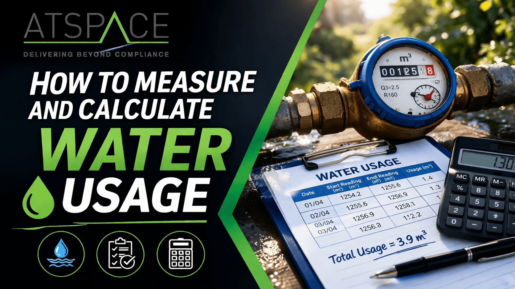 How to Measure and Calculate Water Usage