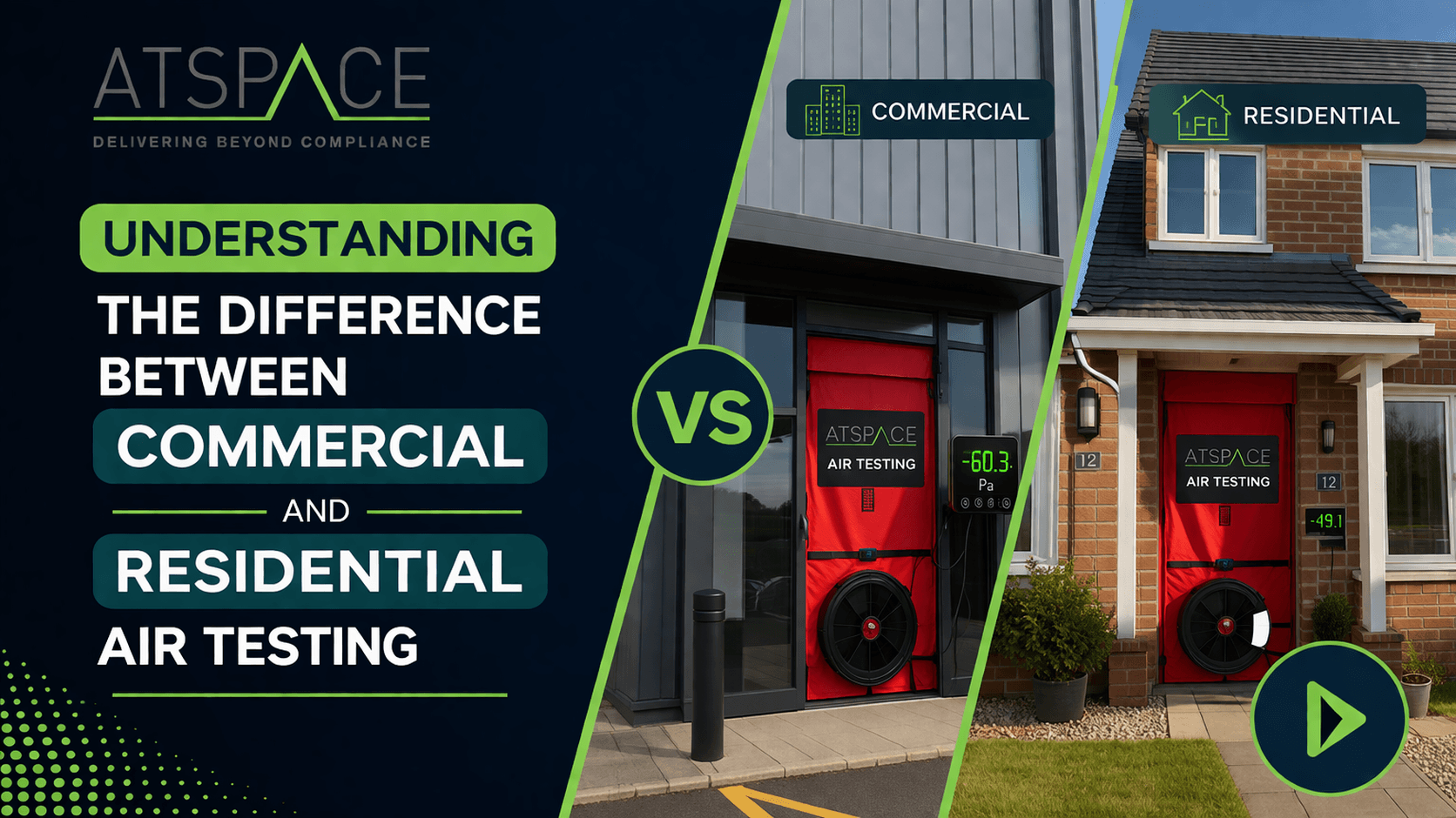 Understanding the Difference Between Commercial and Residential Air Testing